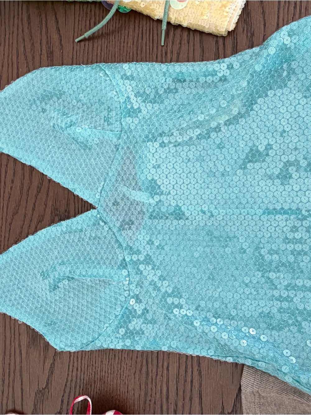 Free people blue halter sparkly top